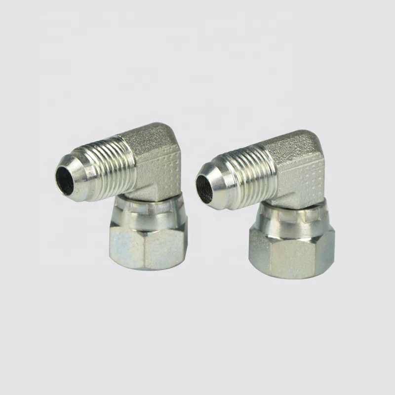 2J9 Ningbo Hydraulic Hose Adapter High Quality Male Female 90 Degree Elbow Hydraulic Hose Fitting Adapter