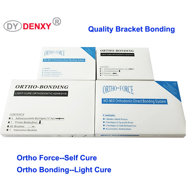 
Denxy Dental Light-Cure Adhesive Bonding System orthodontic adhesive for brackets 
