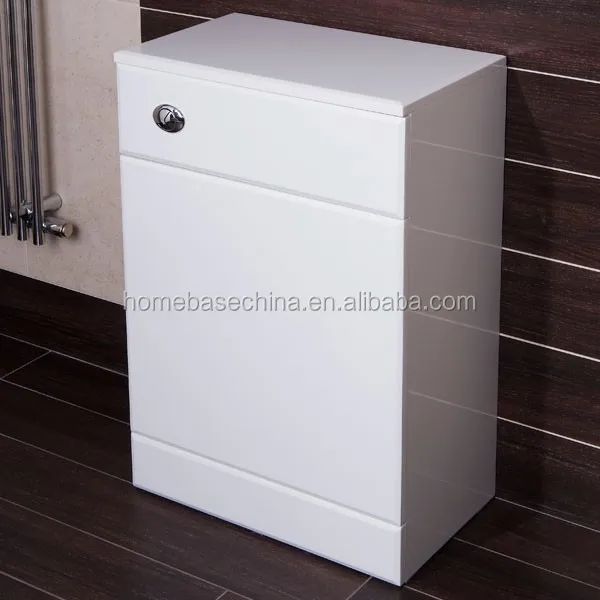 Bathroom ceramic wc toilet with mirror and shelf