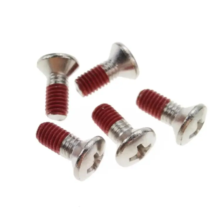 Stainless Steel Nylock Screws Self Locking Threads Oval Head Phillips Drive 8# - 32 Fastener