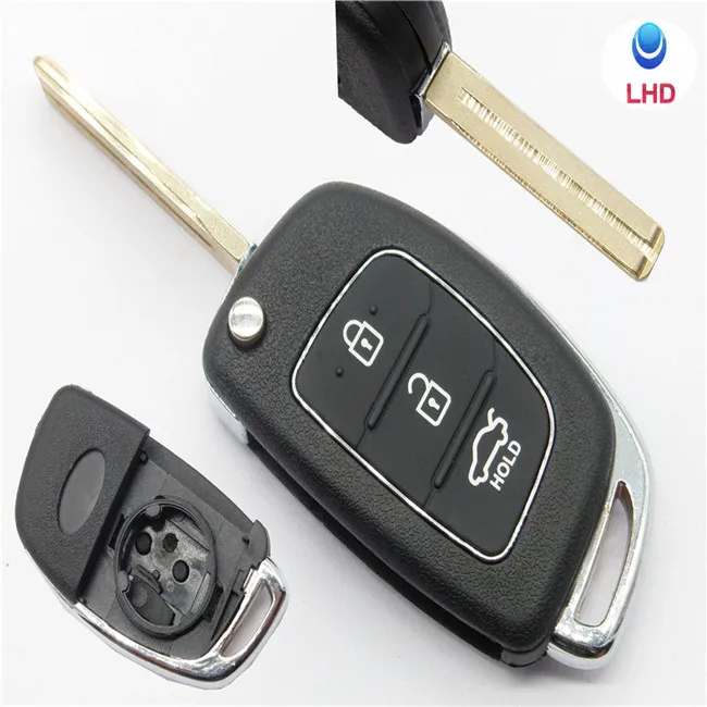 Складной пульт дистанционного управления с 3 кнопками для HYU Mistra ix35 ix45 серии 2 Verna