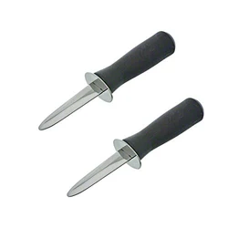 Chinese Factory Supplier Stainless Steel Oyster Shucking Knife Seafood Shellfish Clams Opener Knife