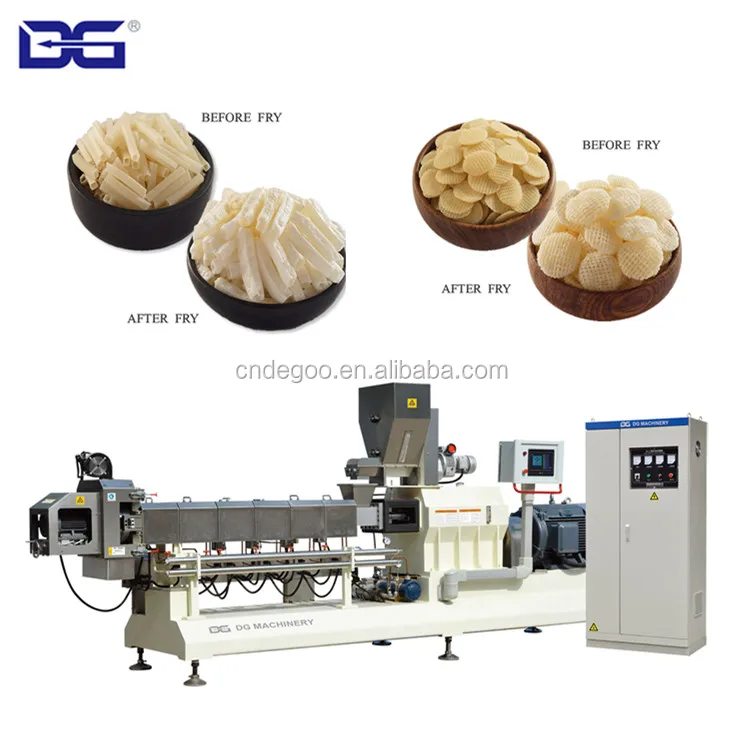 
New technology slanty manufacturer machine sun chips making extruder 