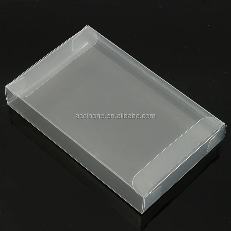 Clear Transparent PET Plastic Game Card Cartridge Box for Nintendo 64 N64 Games Cart Protector Case Boxes