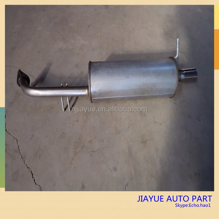 flexible exhaust muffler for car