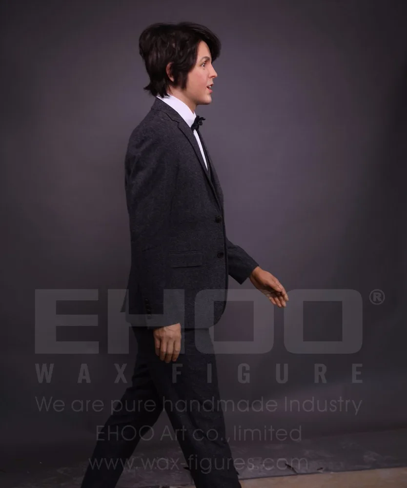 Famous British Band Life Size Celebrity Wax Figure For Sale