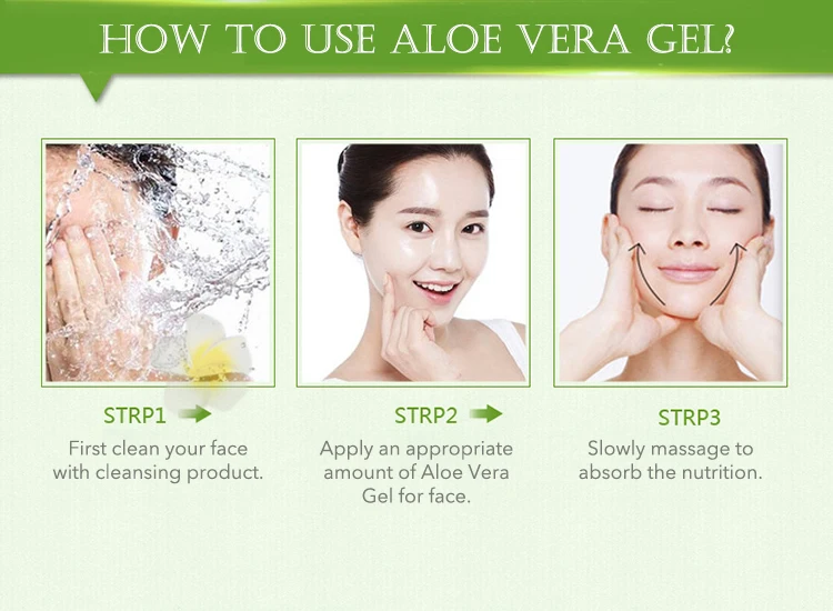 Aloe Vera Moisture Lotion Organic Aloe Vera Skin Care Gel Remove Acne Face Gel