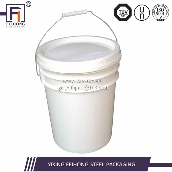 
wholesale factory price plastic 5,8,10,16,18,20 liter paint bucket 