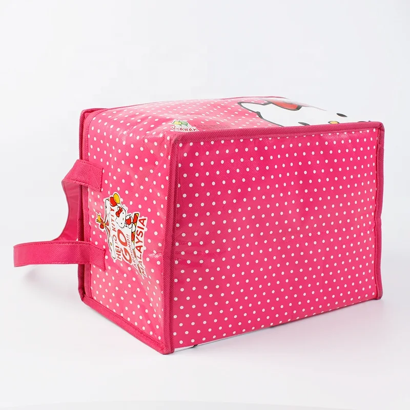 Высококачественный Ланч-бокс с мультяшным принтом и охлаждающей сумкой для детей