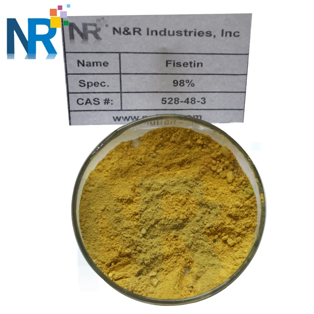 
natural pure fisetin powder 98% 