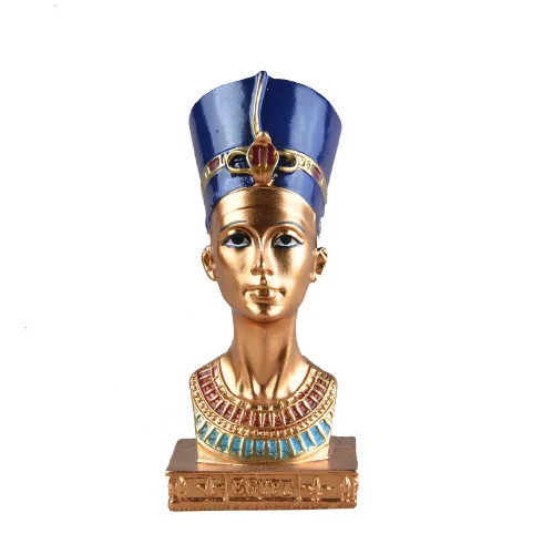 Creative Tourist Souvenir Egyptian Queen Statue Travelling Souvenir Famous Egyptian Queen Figurine in Resin Crafts