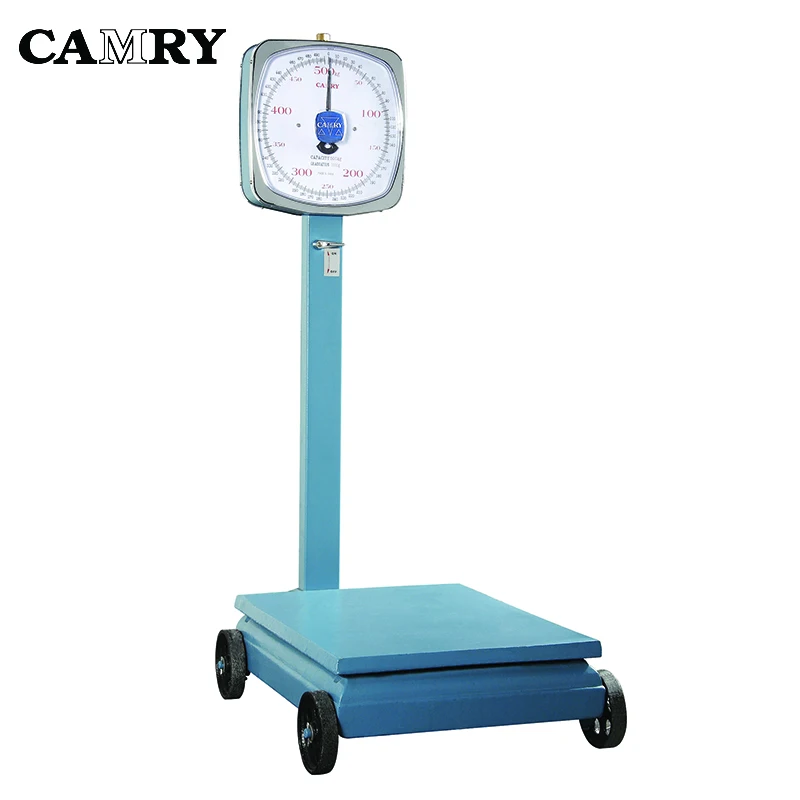 Camry FD-300kg range 200kg/300kg/500kg Single or Double dials Iron spring balance weighing commercial two dials platform scale