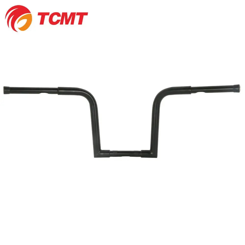 Ручки TCMT для Harley, черные вешалки на руль 1,25 дюйма Fat 12 дюймов Rise Ape, подходят для Harley FXST Sportster XL