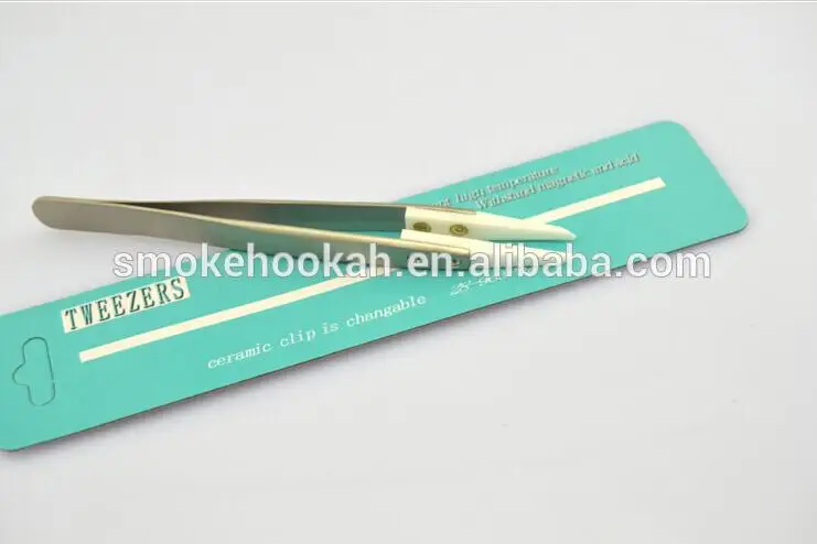 Ceramic Tweezers from smokehookah factory Heat Resistant coil build Ceramic tips tweezers vape bands 2015
