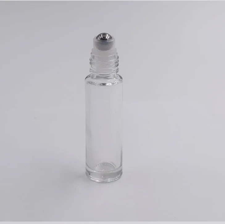 Glass Cosmetic Packaging 4ml 6ml 10 ml 15ML perfume oil roll on glass bottle with roller ball
