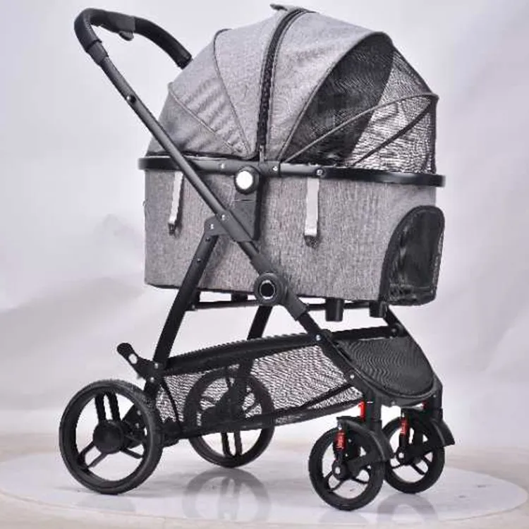Hot sales dog carrier travel system new pet dog stroller