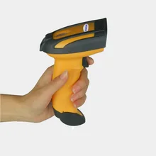 USB handheld laser scanner with stand comfortable operation sense barcode reader kindly suitable for pos system HS-2019