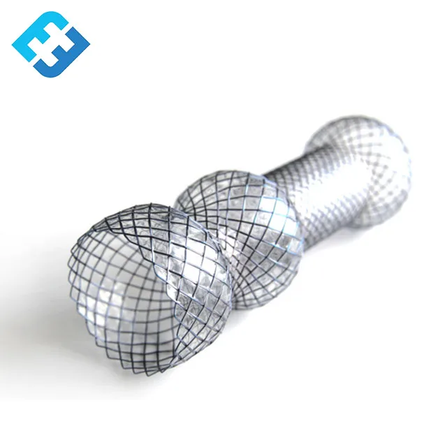 High Quality Placing Stent Covered Segmented Self-Expandable Ni-Ti Alloy OTW Esophageal Stent