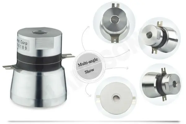 
2015 new designed 50w 40khz piezo ultrasonic langevin transducer 