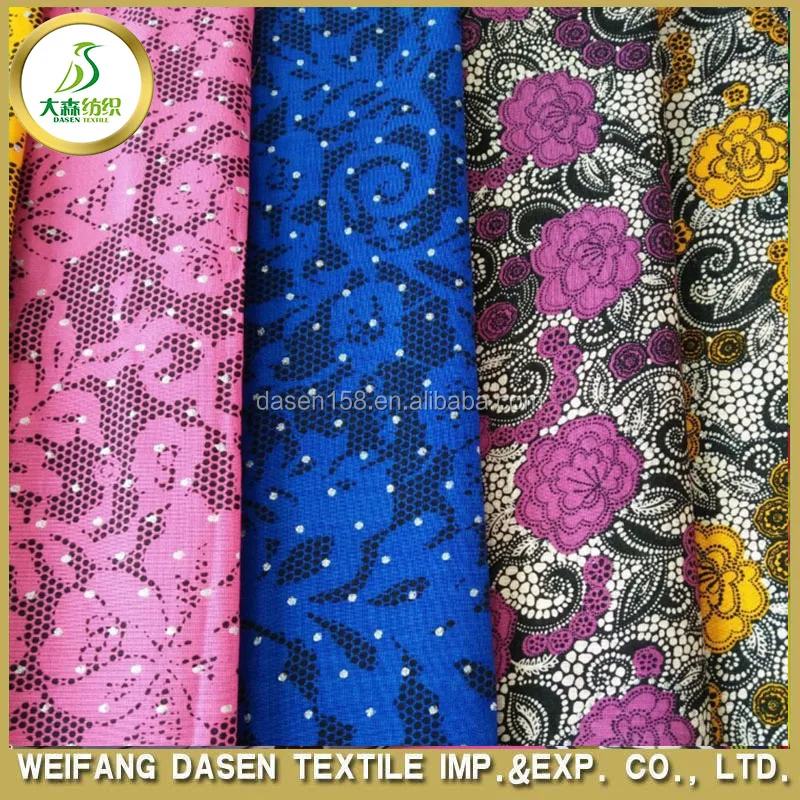 100% cotton african wax print fabric ankara fabric 2016