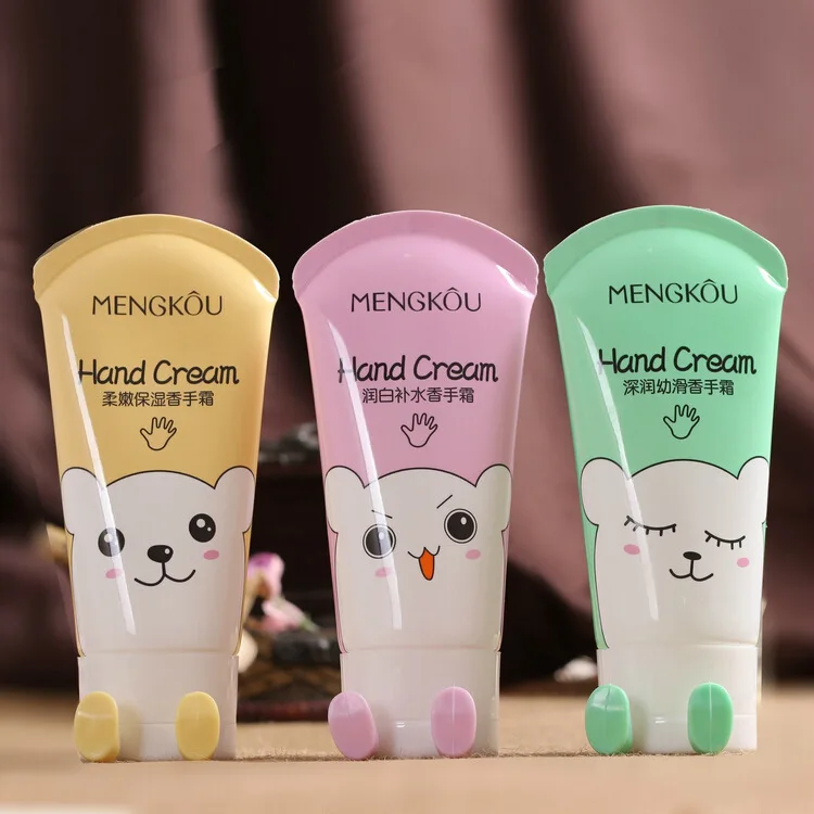 New arrival Cute Pet with little Feet Hand Cream hand lotion whitening&moisturizing 4 Fragrances Perfumed Hand Creams 80g M4109 (60621950048)