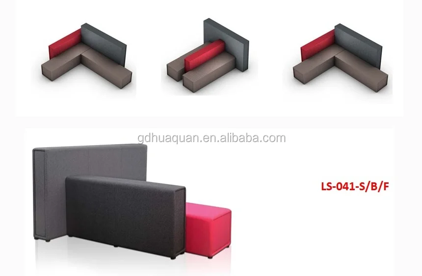 Современная офисная мебель 2021 года, модульный комбинированный диван для комнаты ожидания
