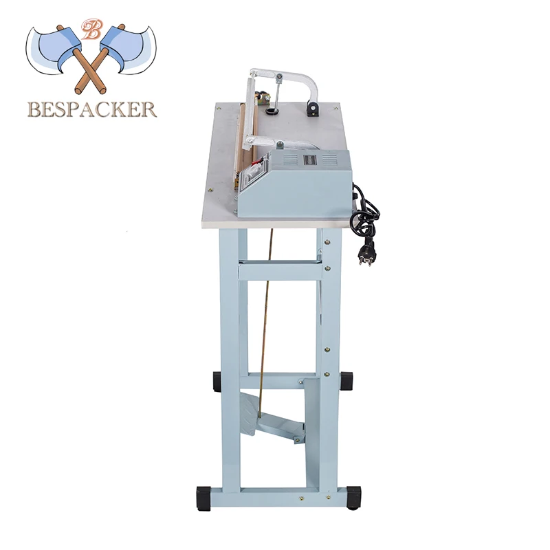 Bespacker SF-600 with seal impulse foot pedal heat sealer machine