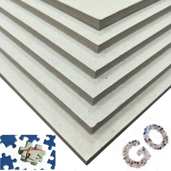 Grey board advantages paper board sheets 2mm paper chipboard