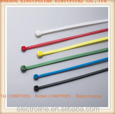 Custom design Eco-friendly Self Locking Adjustable Wiring Accessories Nylon Cable Tie
