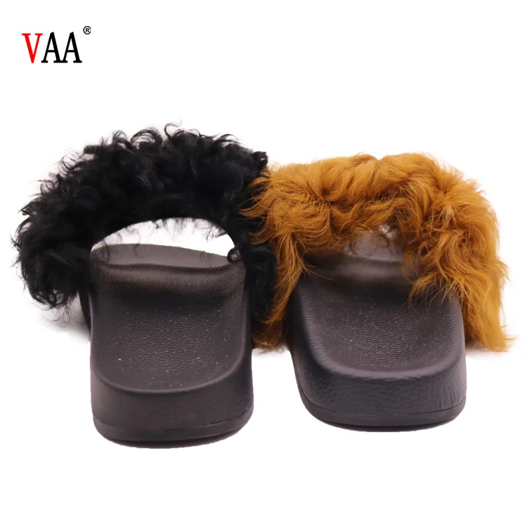 CF-055 зима лучший производитель проката шерсть и нескользящая резиновая подошва зимние Тапочки