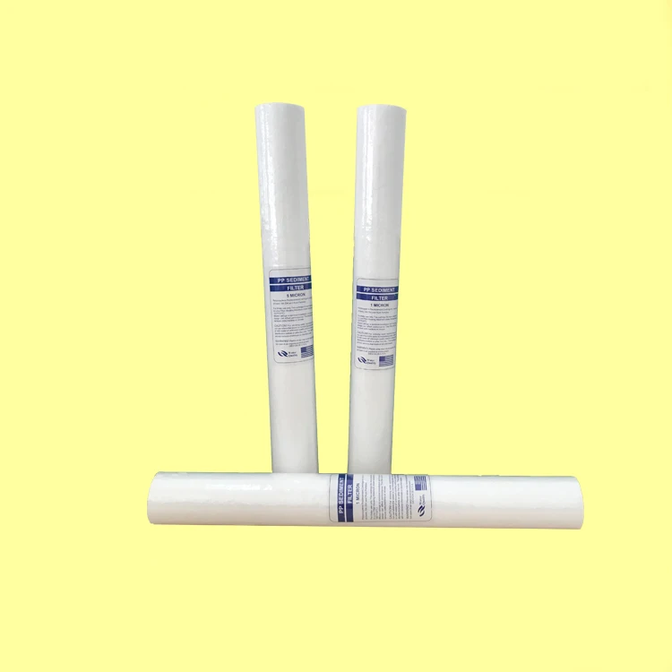 
hot selling inexpensive 20 inch pp sediment filter pp melt blown filter 