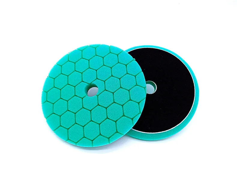 6 Inch hex buff polishing pad 150mm Germany foam car wax sponge dual action polish car