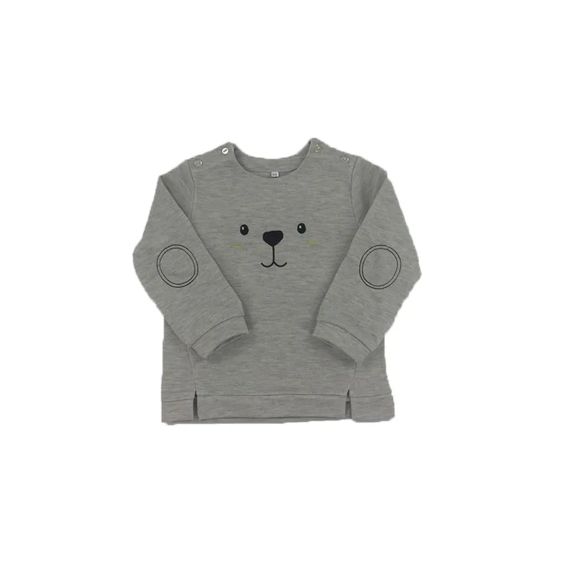
Wholesale Soft Cotton Fabric Kids Baby Sweatshirt 
