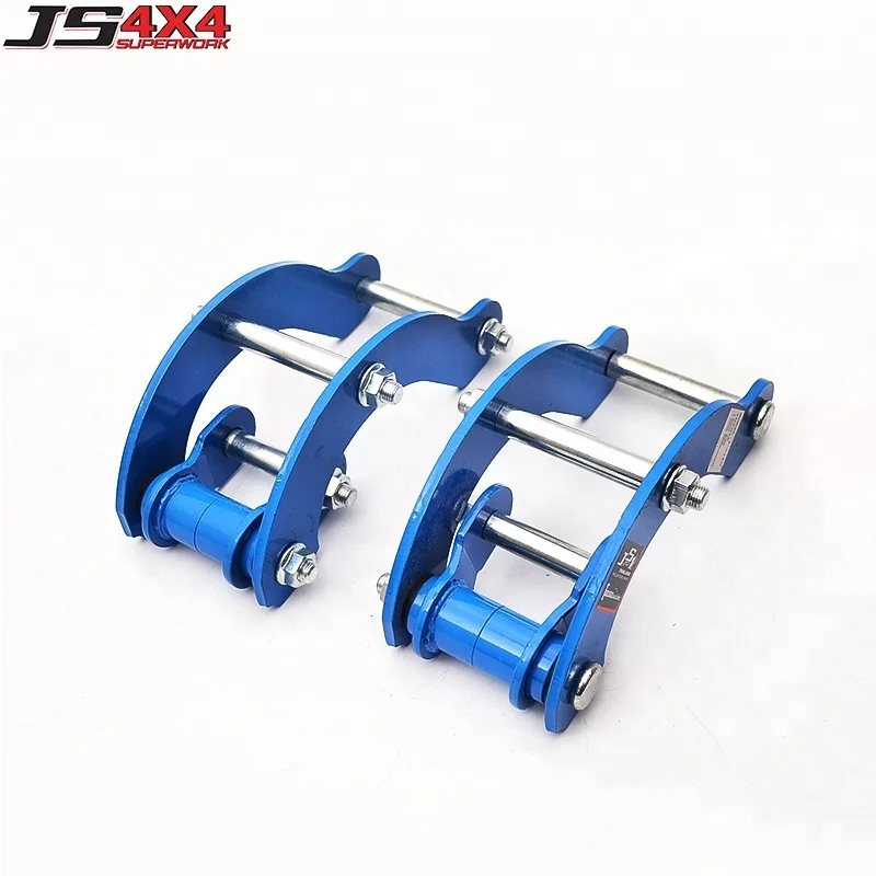 
4wd accessories Rear Leaf Spring Extended G Shackles Comfort Shackles For Hilux Vigo 