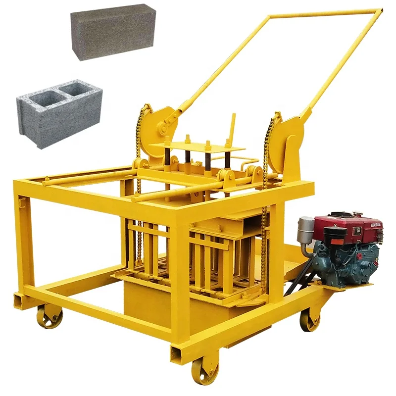 JC4-45 mobile block making machine