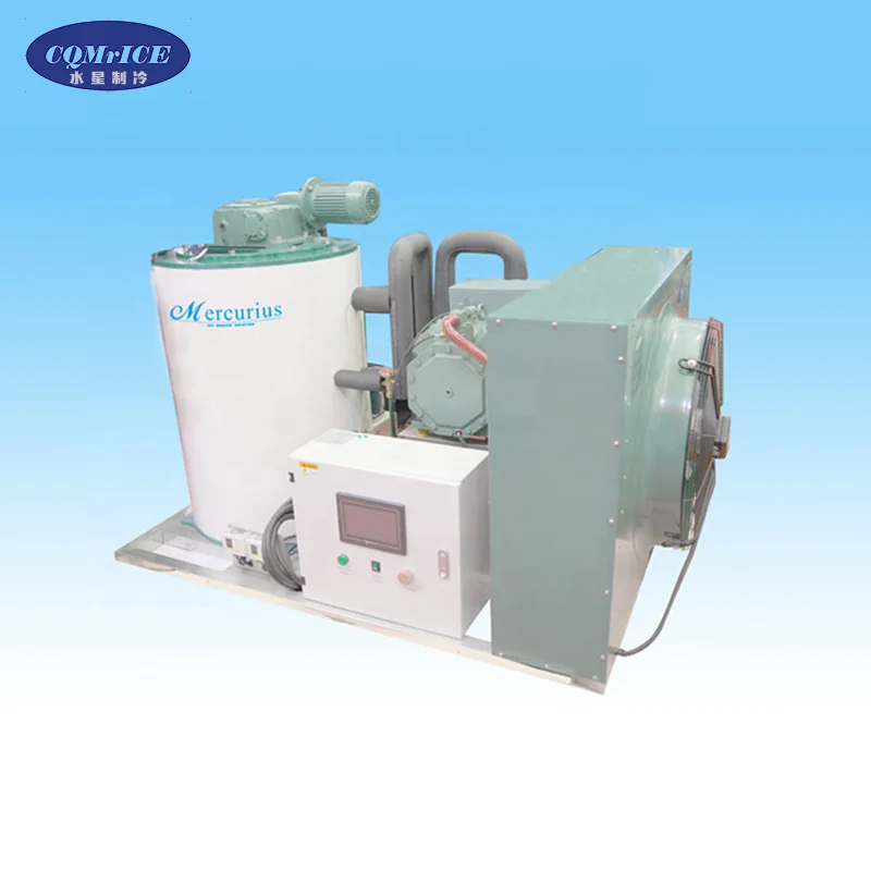 Food processing 10 ton ice  cube bags refrigerator making machine