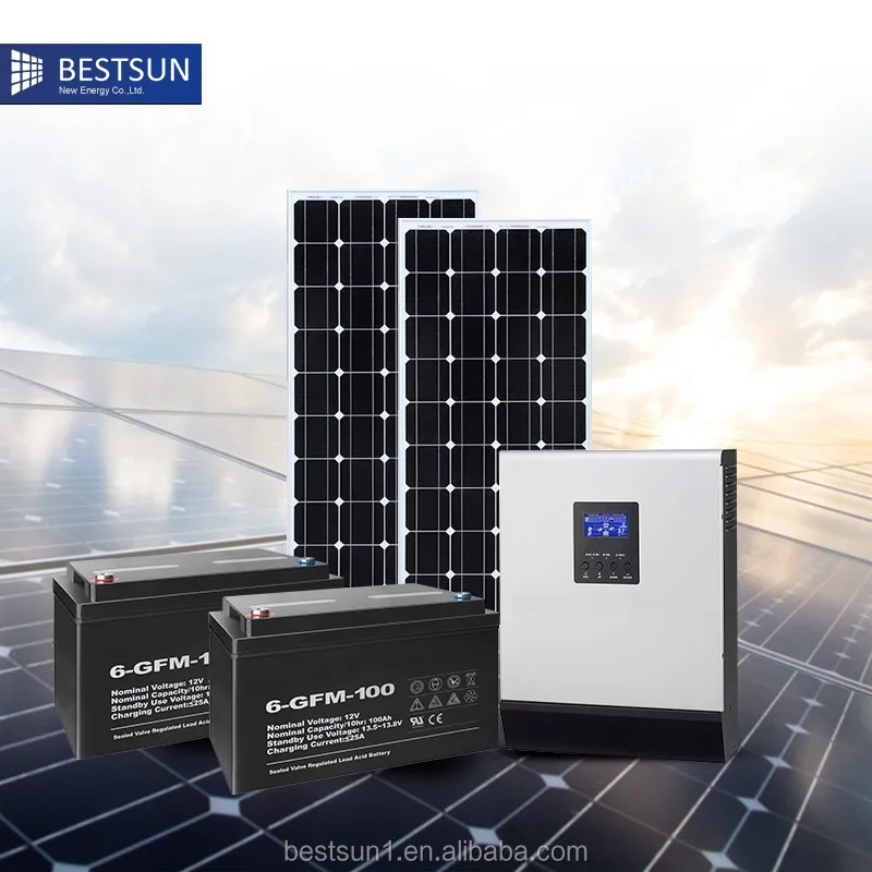 
economic system high quality home use 1KW mini solar Power System 