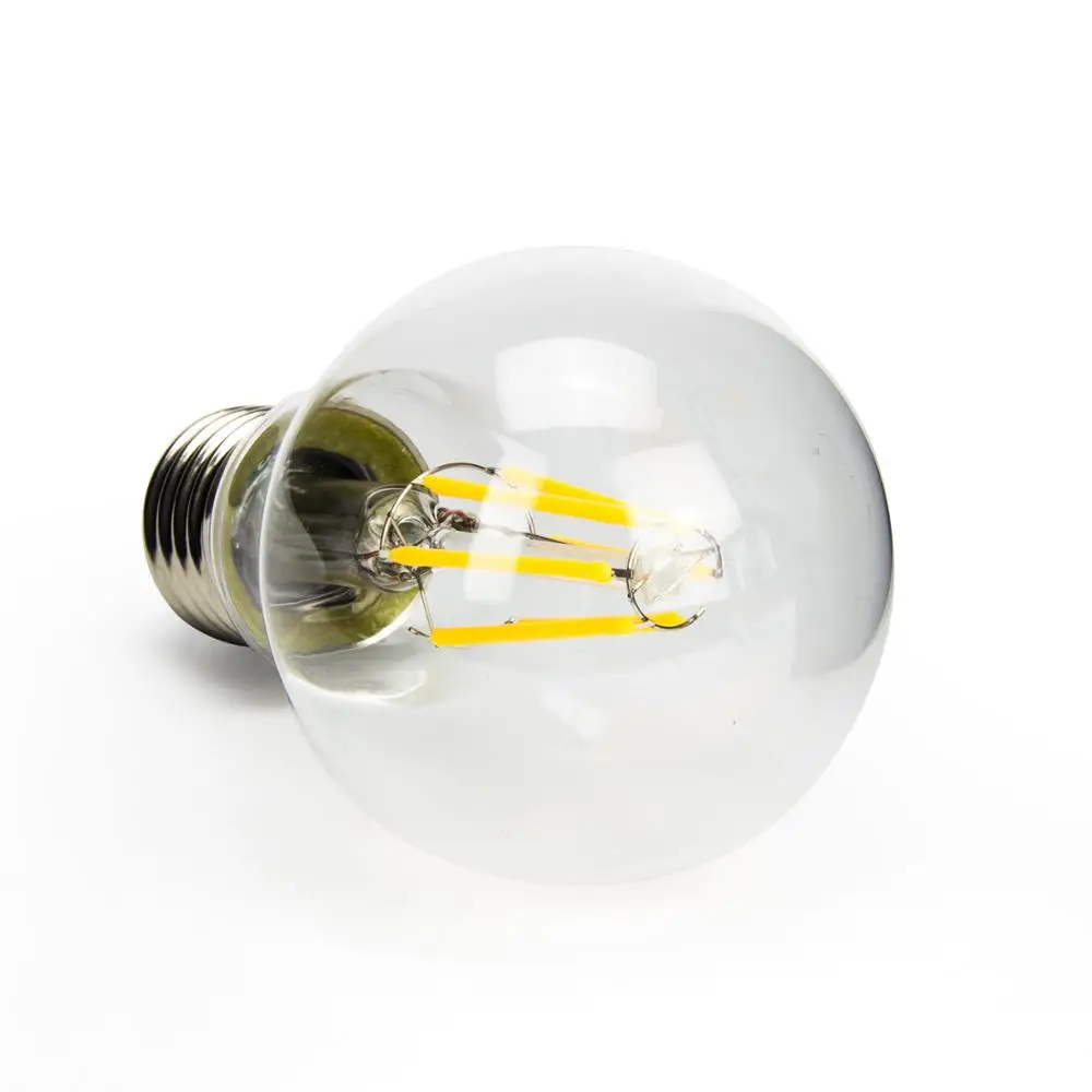 Chandelier A60 4W/6W/8W AC 120/220V Dimmable  LED filament bulb