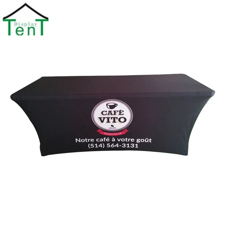 
Wholesale custom design printed advertising table cloth 
