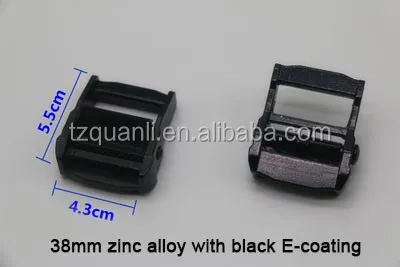 
1inch 25-50mm 700KG High strength zinc alloy buckle Stainless steel black cam buckle for lashing strap 