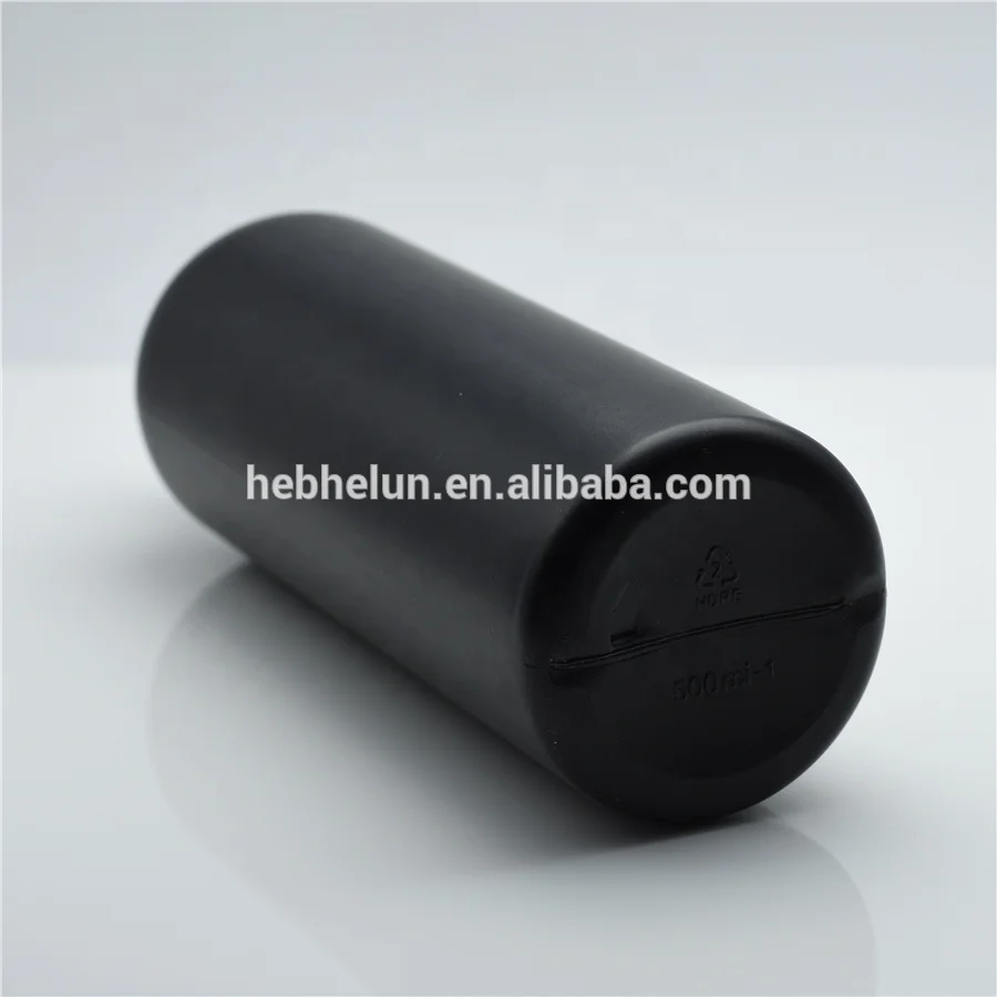 In stock 500ml Black HDPE Detergente Trigger Spray Plastic Bottles for Washing Liquid