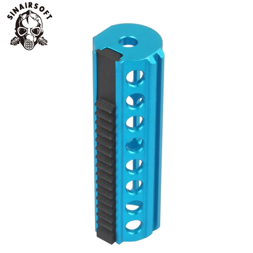 Hot MA 15 Full Steel Or Half Teeth Aluminum Blue Piston Fit AEG Gear Ver. 2/3 for hunting accessories