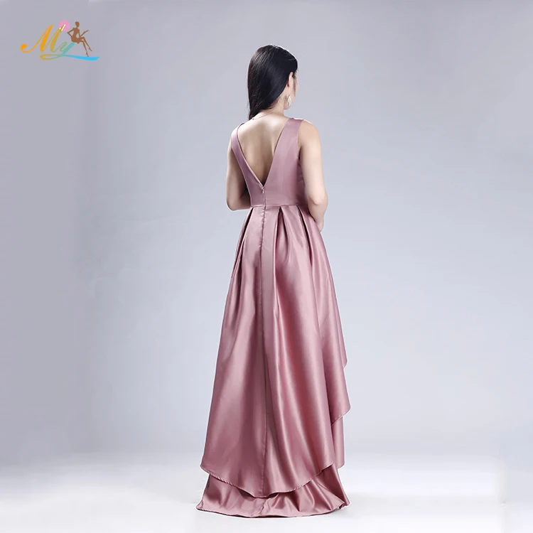 2021 New Arrivals Plus Size Pink Wear Sexy Women Evening Dresses
