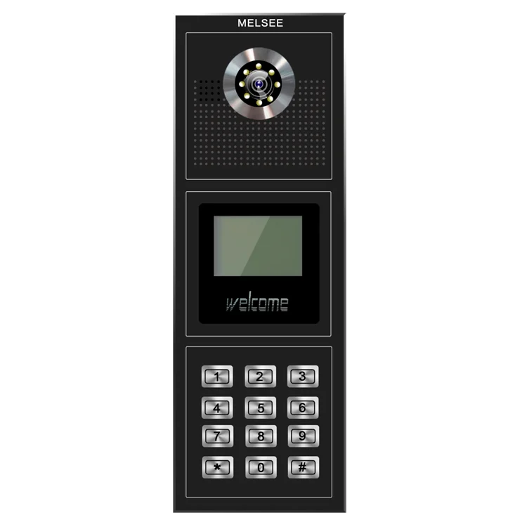 Melsee video door phone electric doorbell intercom wire camera intercom
