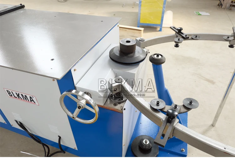 Highly recommend elbow cold forming machine, BLKMA made hvac air pipe elbow machine for sale