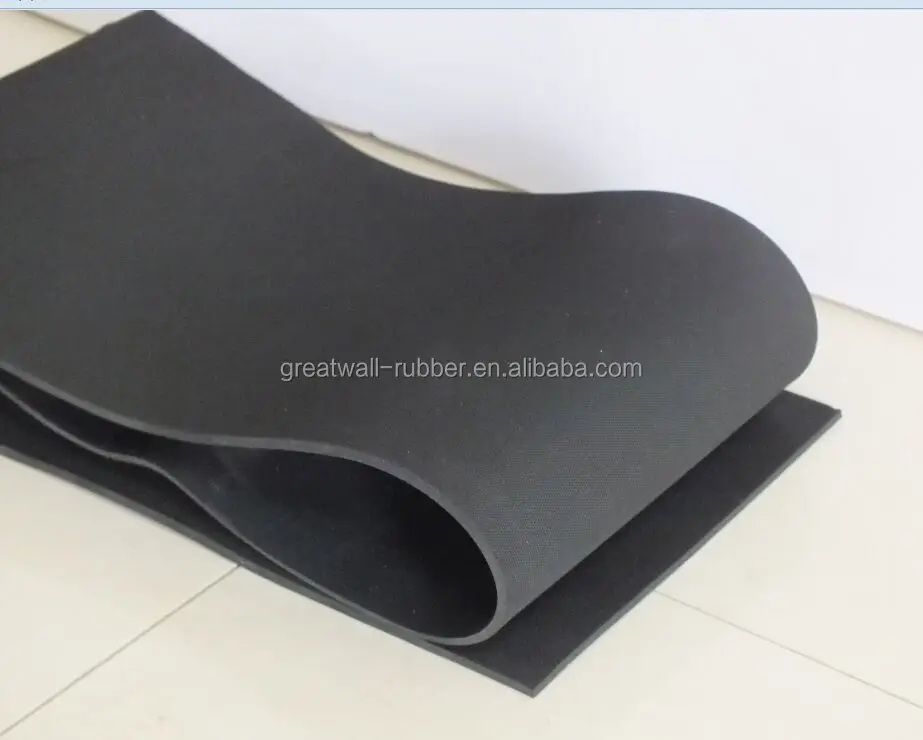 SBR CR NBR EPDM 3mm~5mm Thickness With 1 or 2ply layer Insertion Cotton EP Cloth Rubber