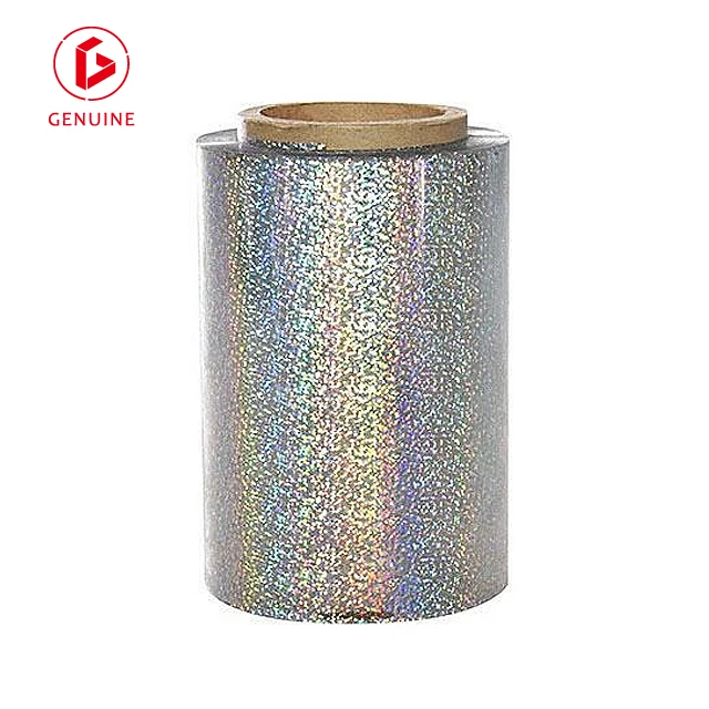 PET 3D Hologram Lens silver Packaging Film