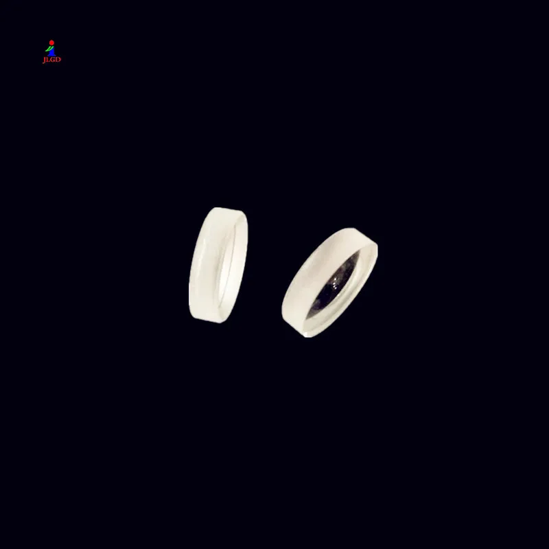 optical glass concave convex meniscus lenses with black edge