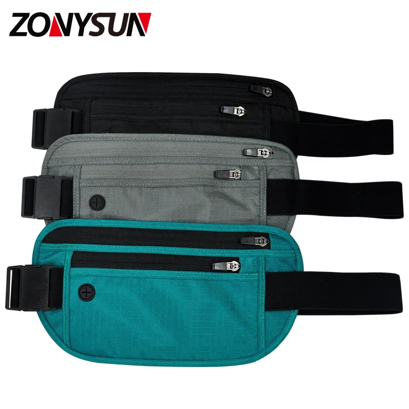 Outdoor Sport Waist Bag Rfid Fanny Pack Custom For Running Hiking