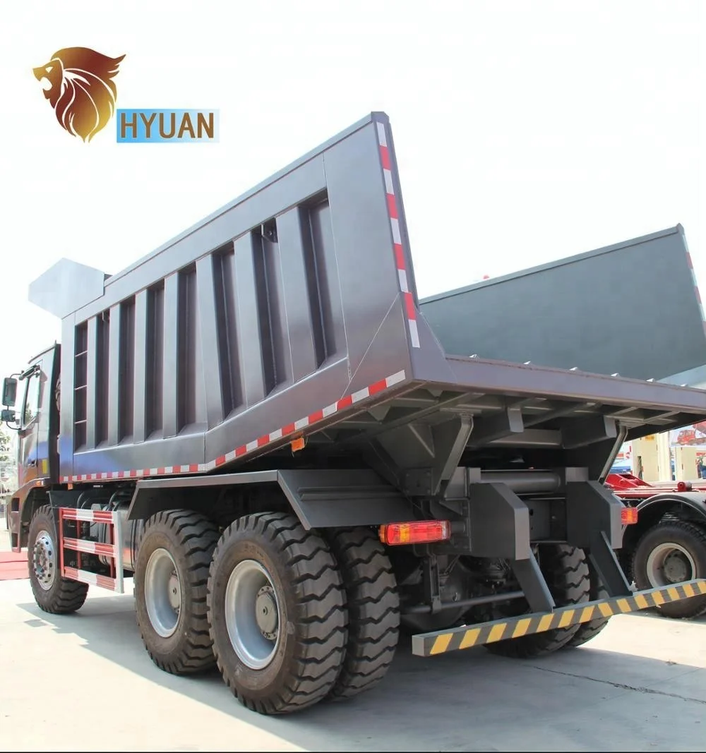 Hyuan Brand 60T high quality SINOTRUK cargo truck HOWO cargo semi trailer for sale low price